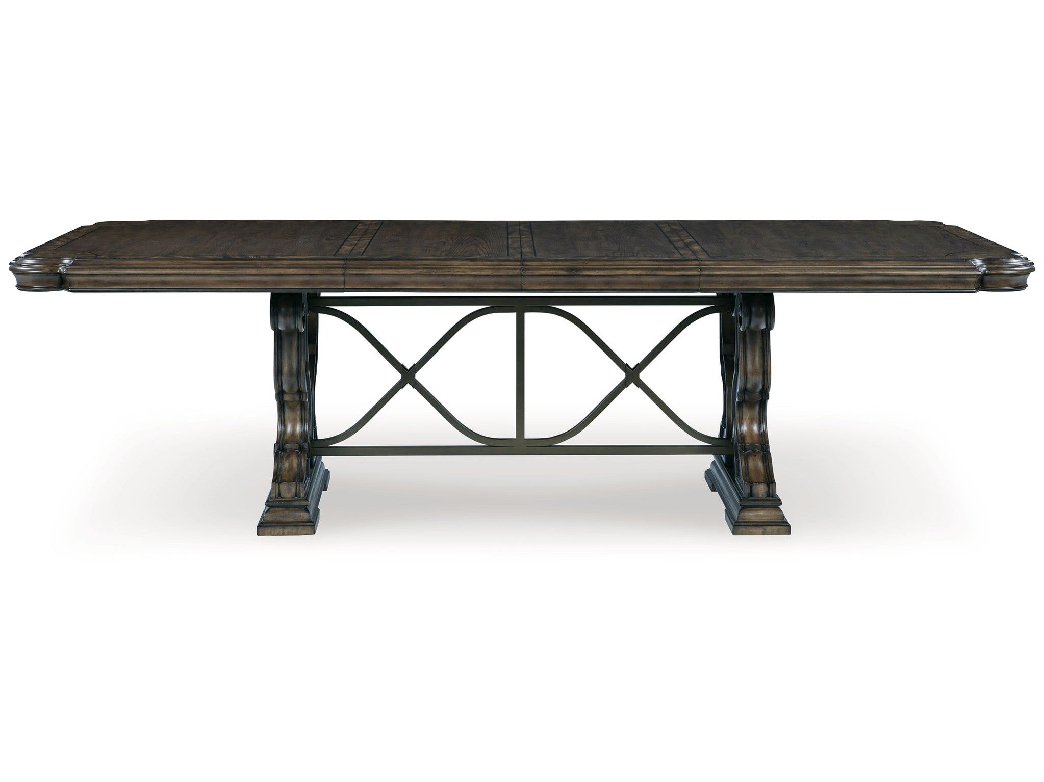 Maylee - Dining Extension Table - Dark Brown