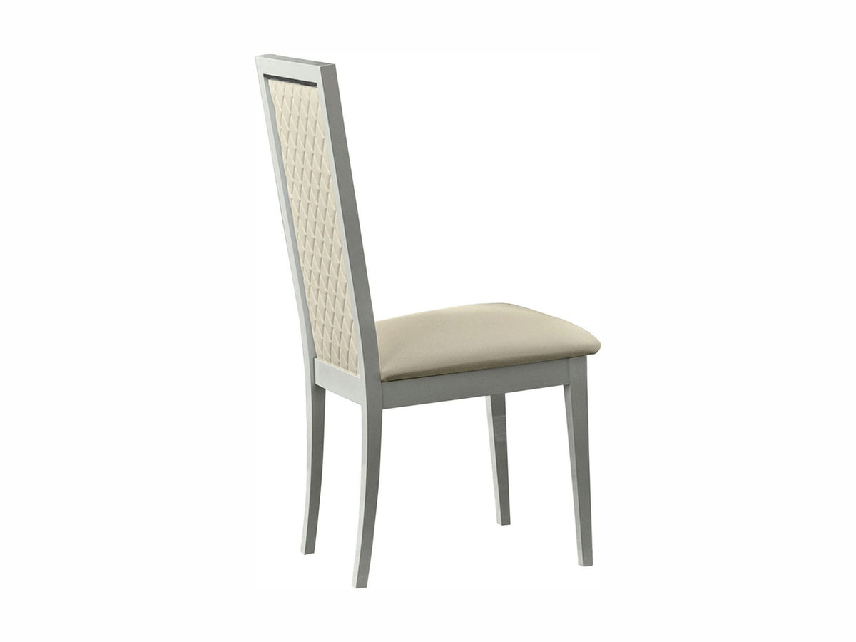 Roma - Chair - White / Beige