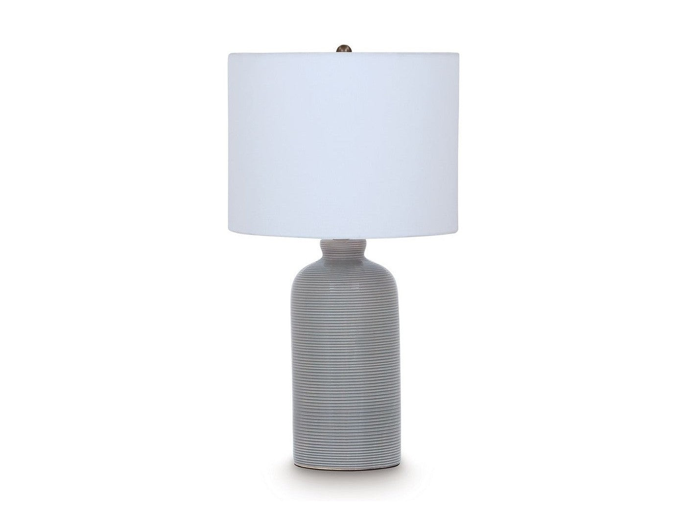 Wimlow - Ceramic Table Lamp - Gray Blue