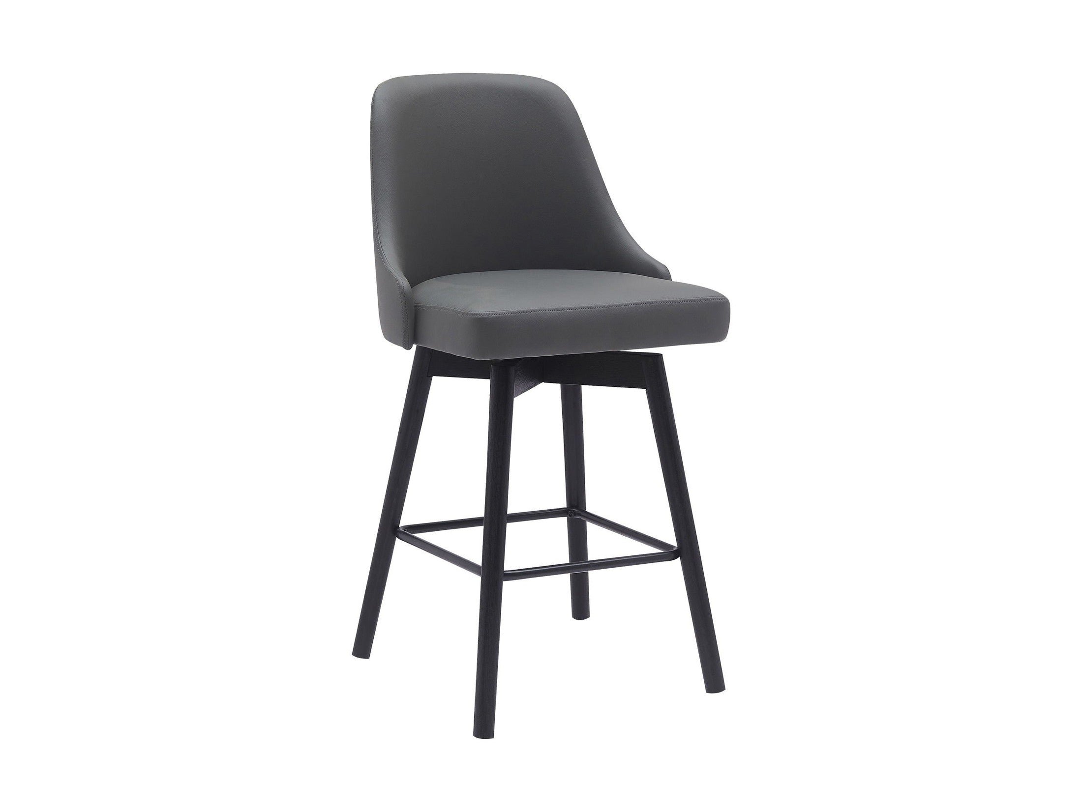 Sicily - Swivel Wood Stool