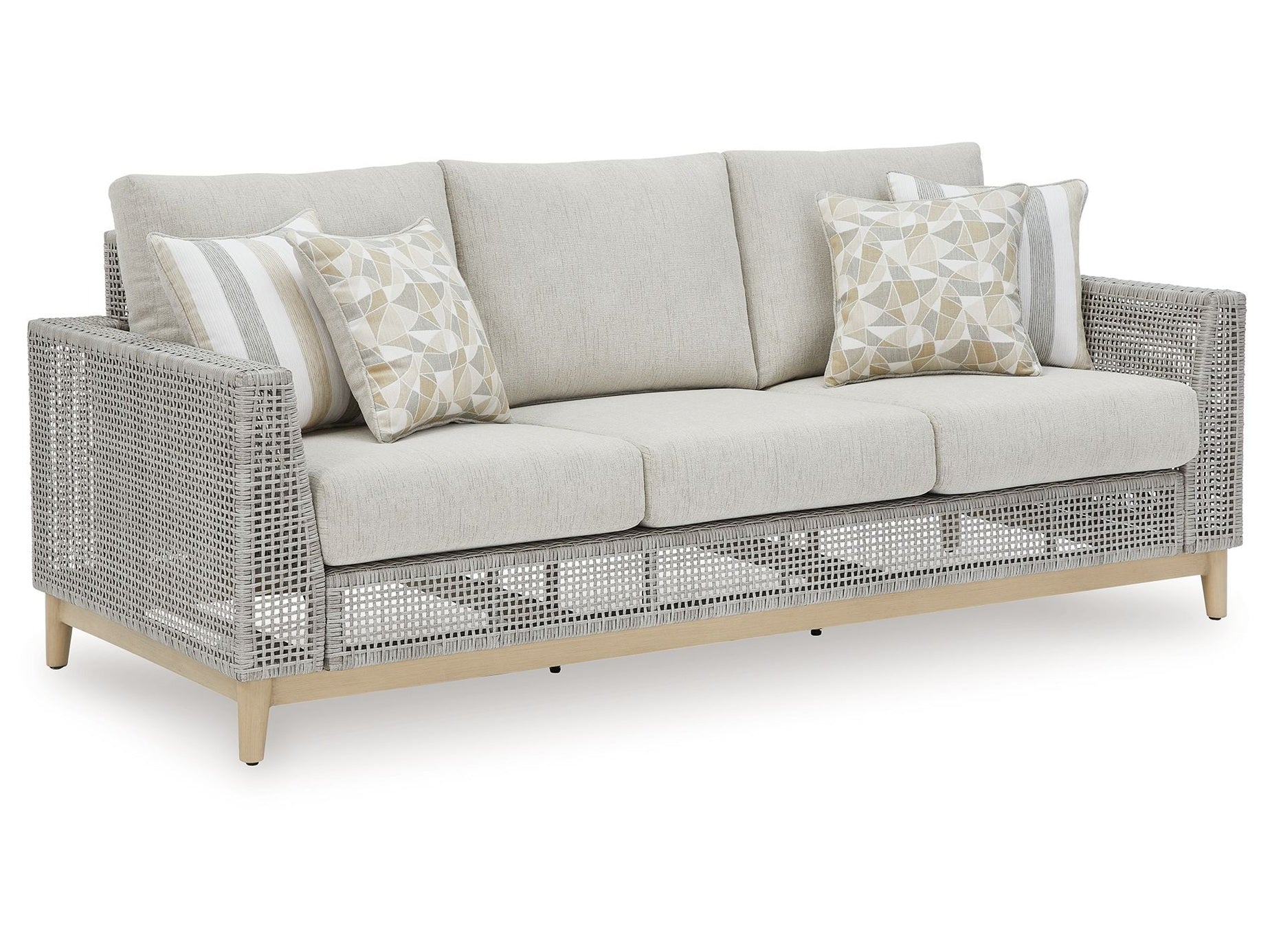 Seton Creek - 4 Pc. - Lounge Set - Gray