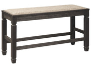 Tyler Creek - DBL Counter UPH Bench  - Antique Black
