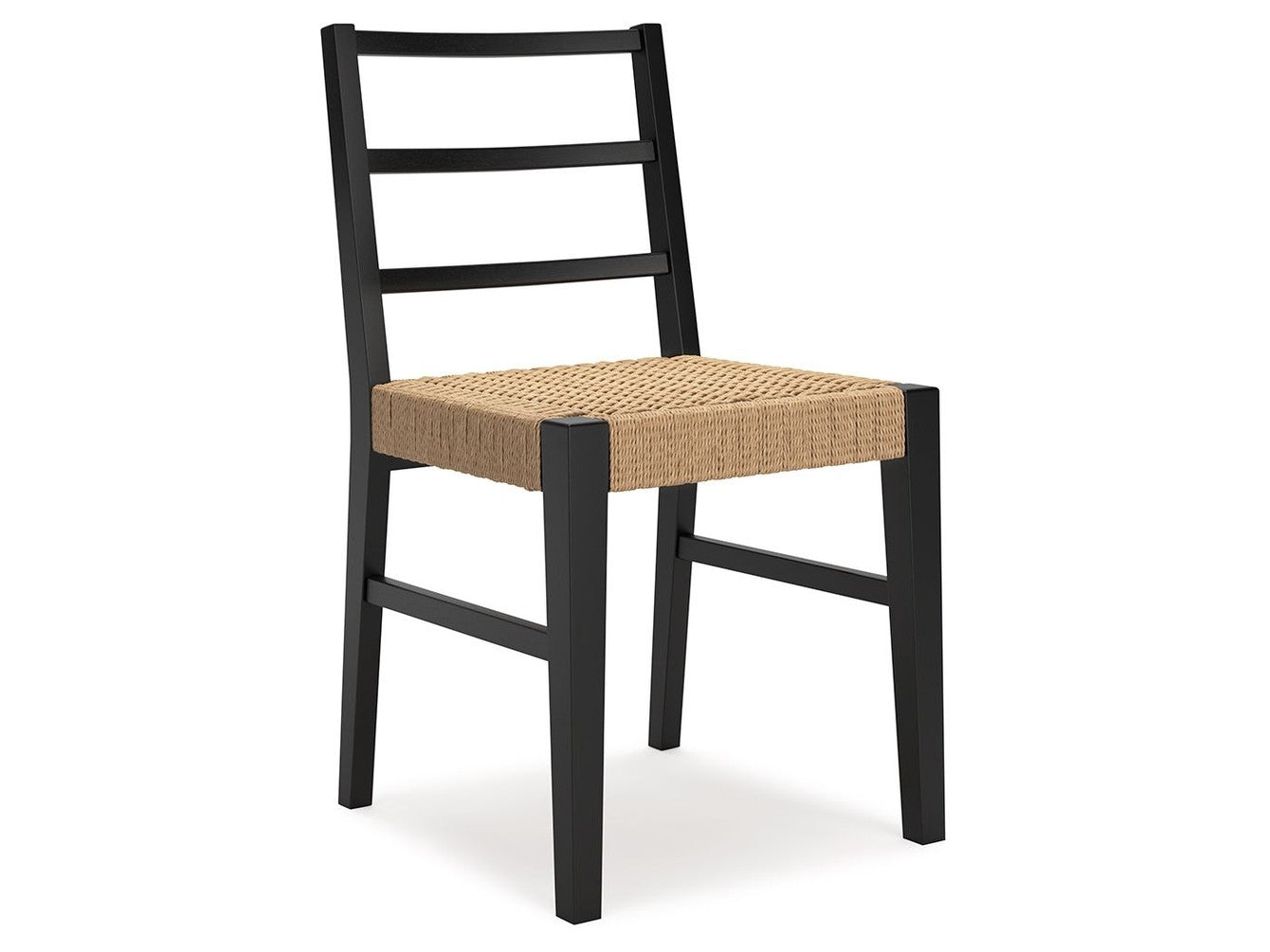 Isanti - Dining Room Side Chair (Set of 2) - Light Brown / Black