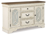 Realyn - Dining Room Server - Chipped White