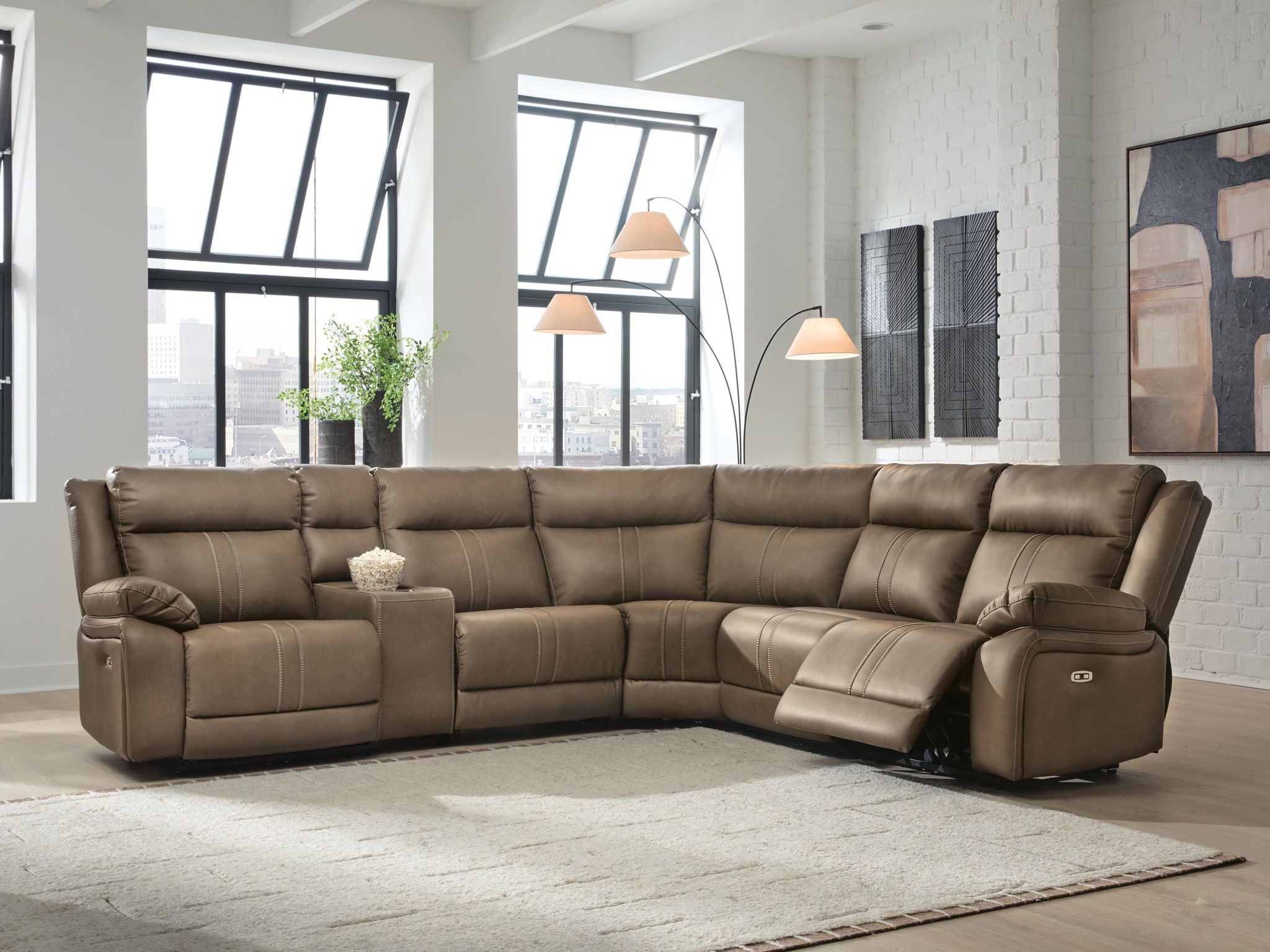 Max-Media - Reclining Sectional