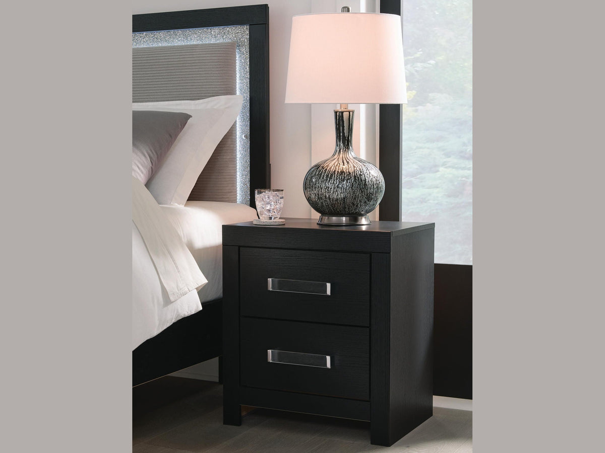Maeling - Two Drawer Night Stand