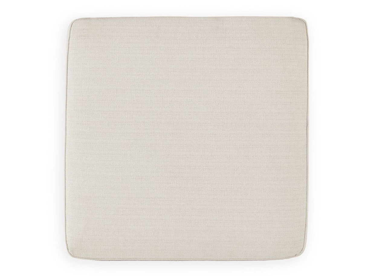 Lerenza - Oversized Accent Ottoman - Birch