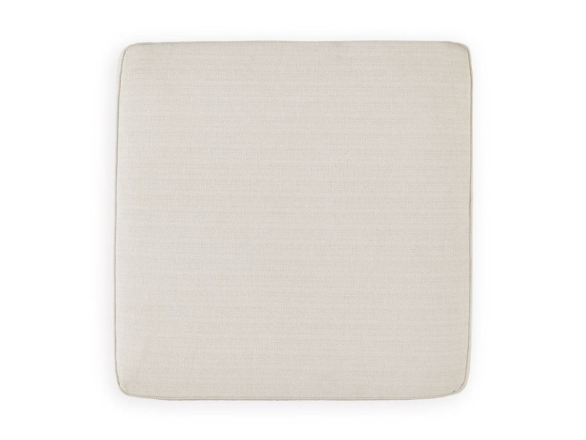 Lerenza - Oversized Accent Ottoman - Birch