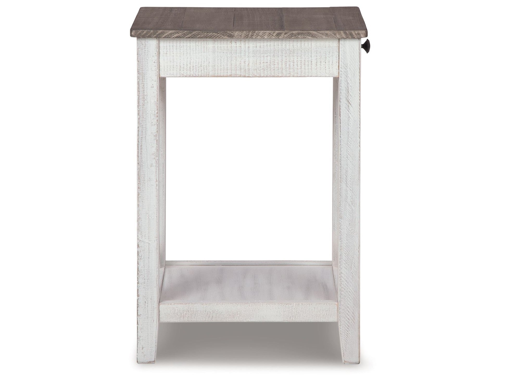 Adalane - Accent Table - White / Gray