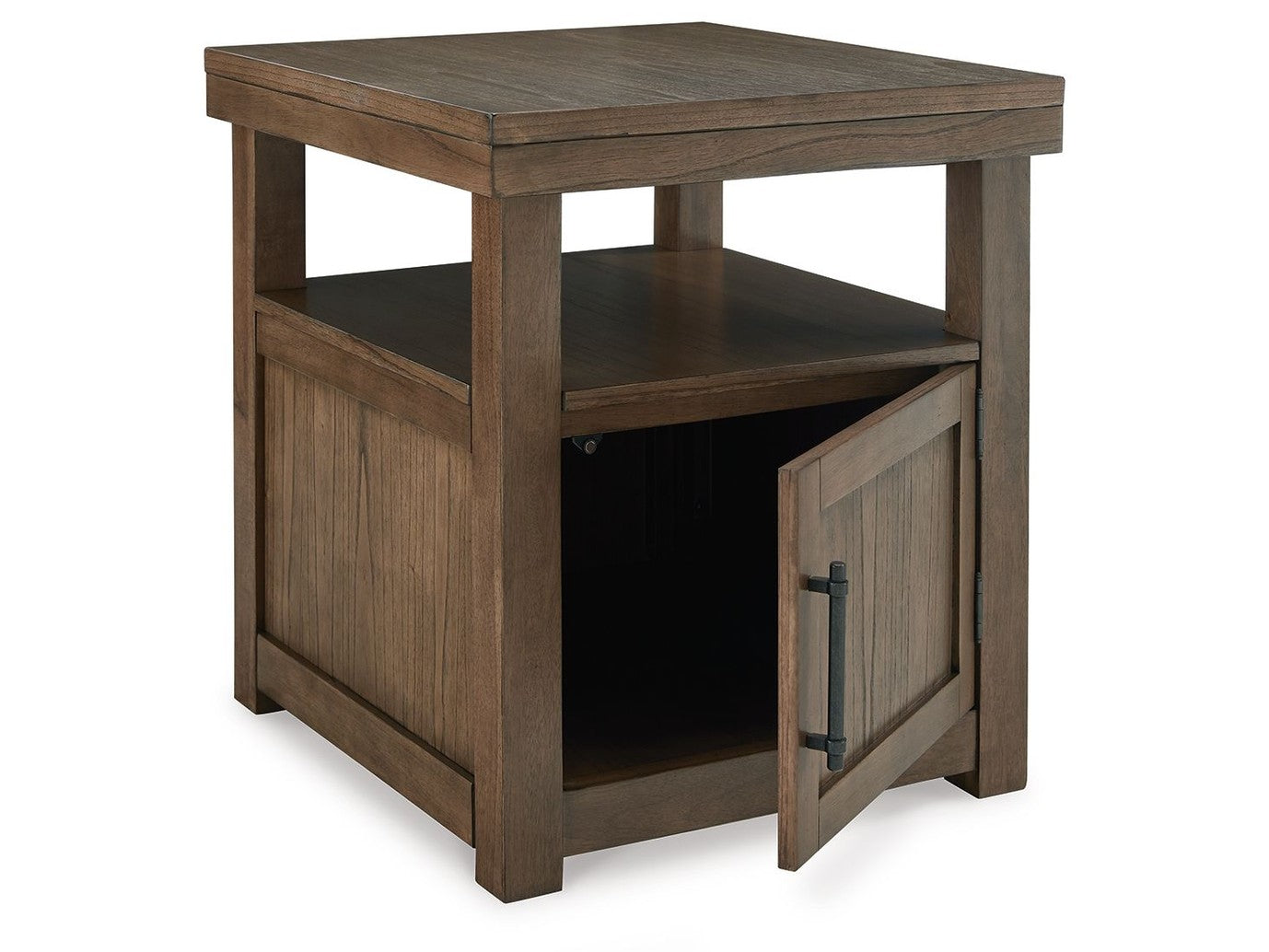 Boardernest - Rectangular End Table - Brown
