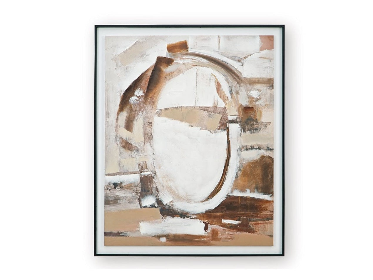 Bradlow - Wall Art - Brown / White / Black
