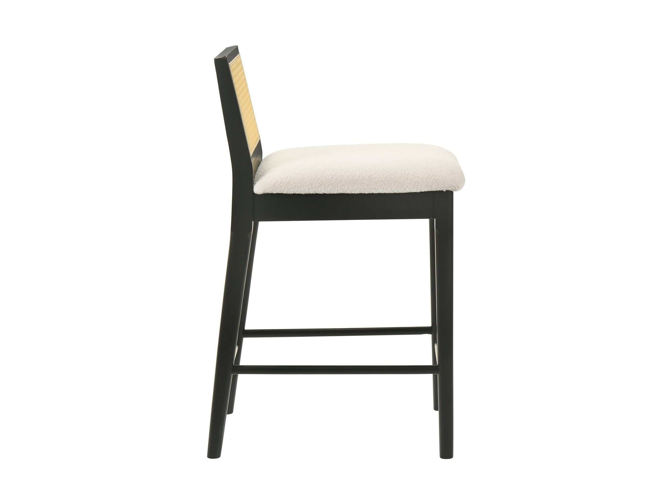Tobias - Coastal Modern Wood Counter Height Kitchen Bar Stool