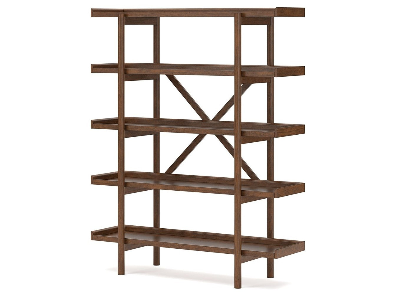 Lyncott - Bookcase - Brown