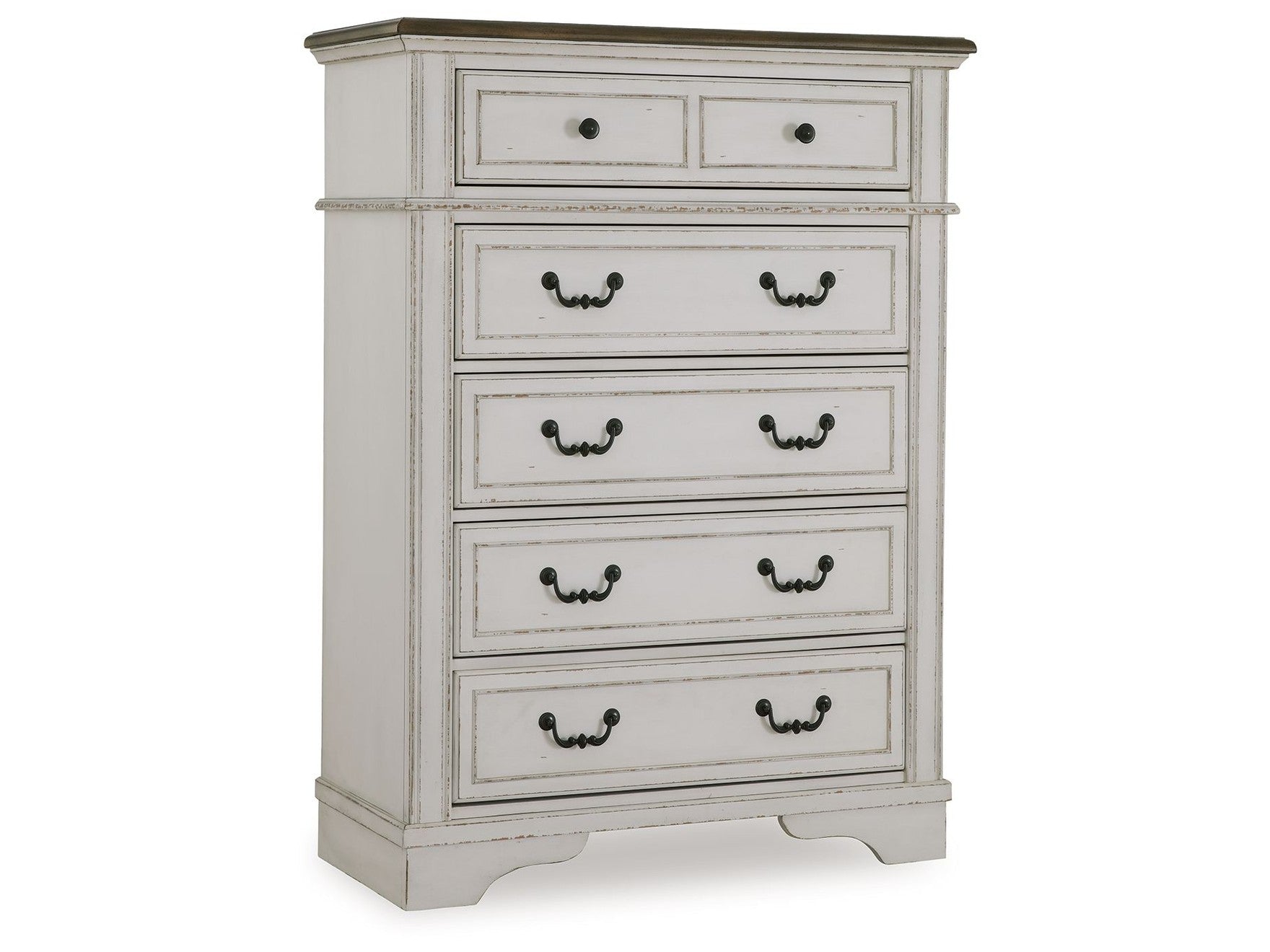 Blendon - Five Drawer Chest - Two-tone