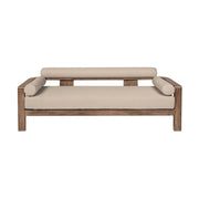 Relic - Outdoor Patio Sofa - Weathered Eucalyptus / Taupe