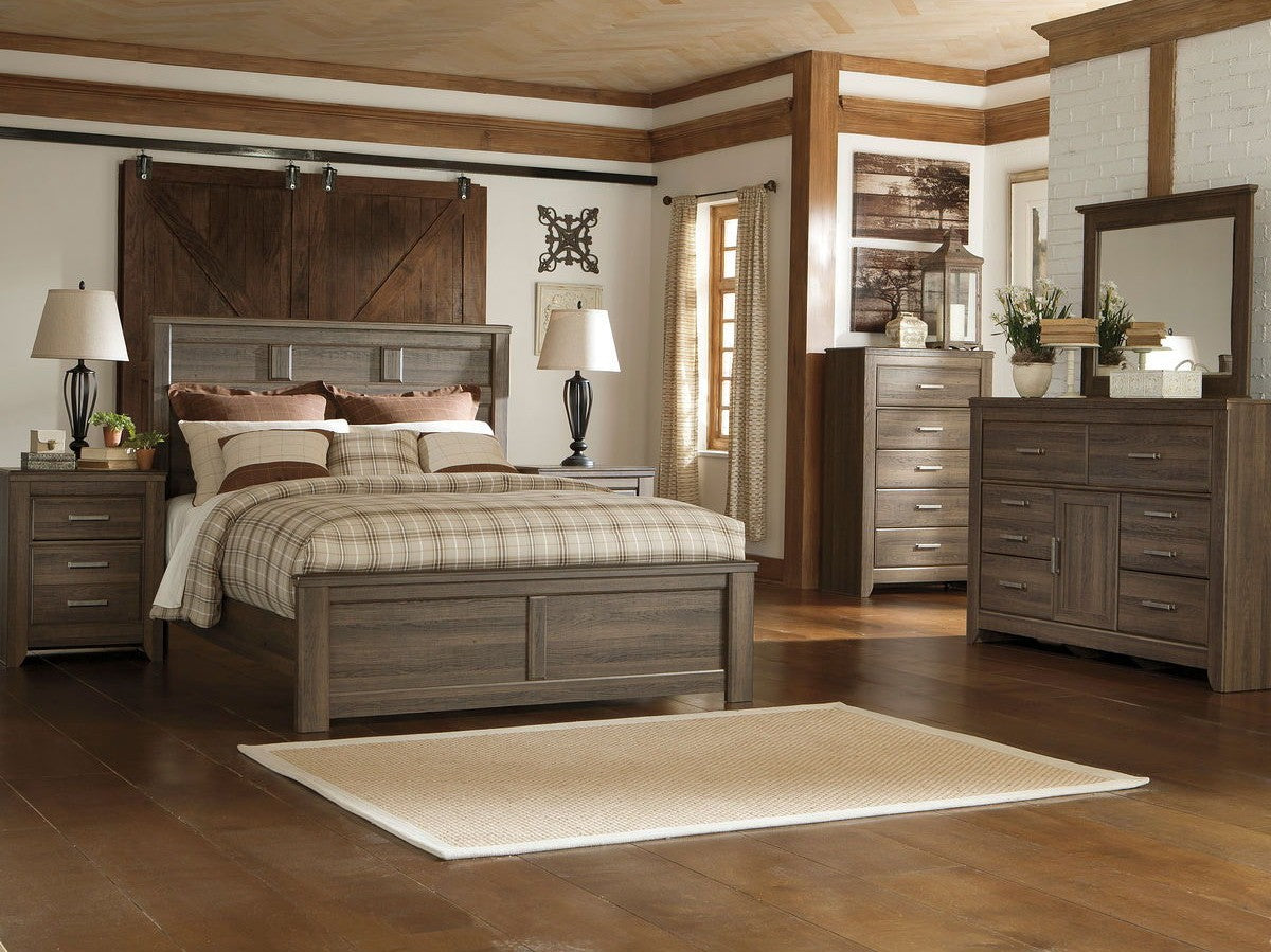 Juararo - Panel Bedroom Set