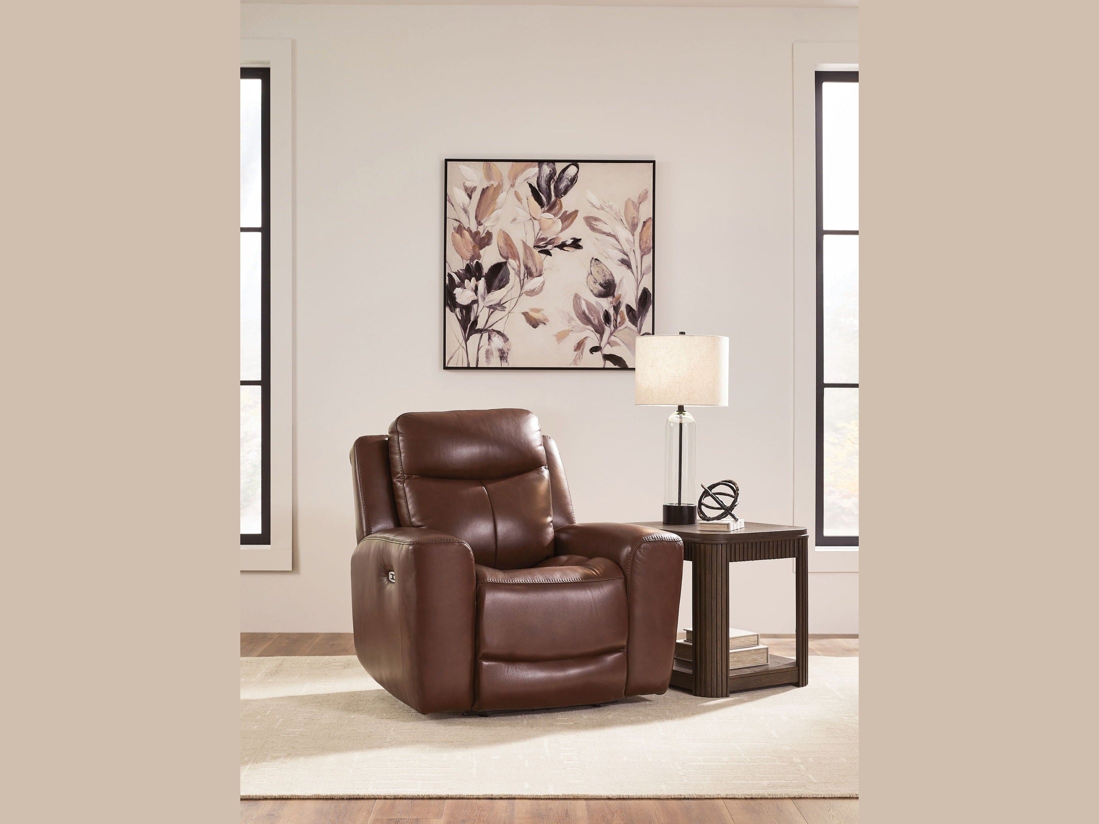 Bexhurst - Power Recliner With Adjustable Headrest