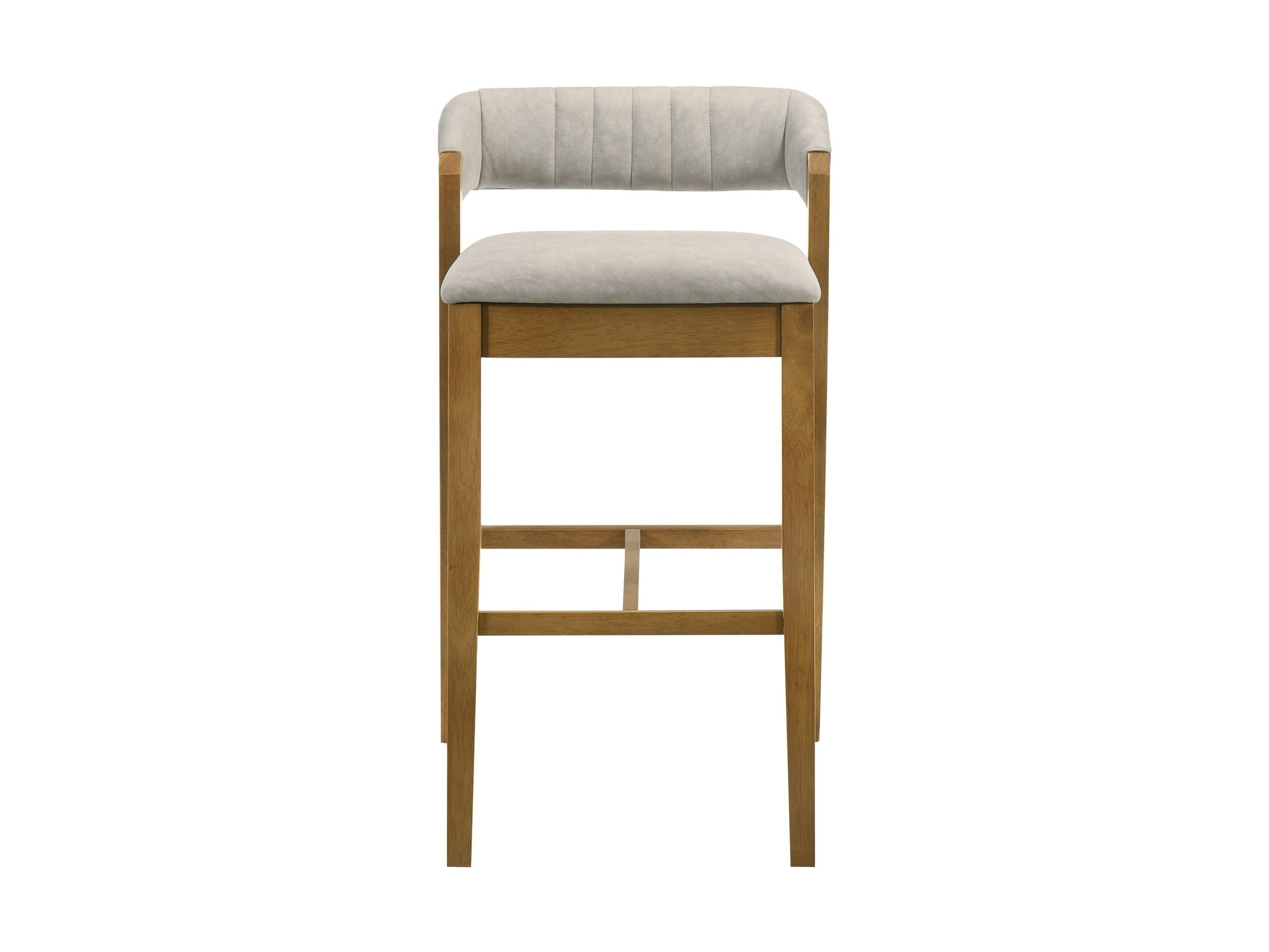 Landyn - 30" Amber Glow Bar Height Rubberwood Barstool
