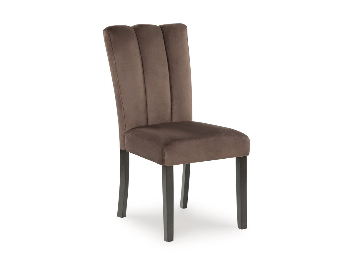 Jeshina - Dining Upholstered Side Chair (Set of 2) - Mocha