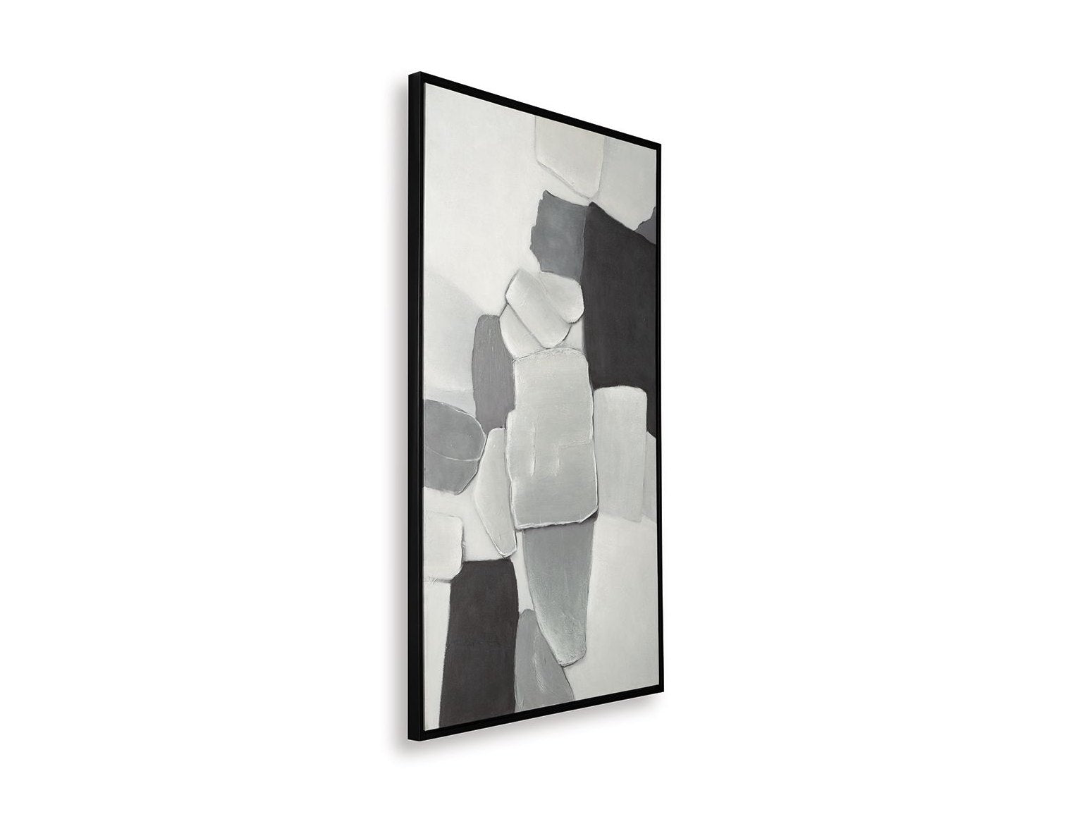 Adilson - Wall Art - White / Gray / Black