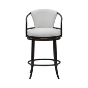 Otis - Upholstered Swivel Counter Height Barstool