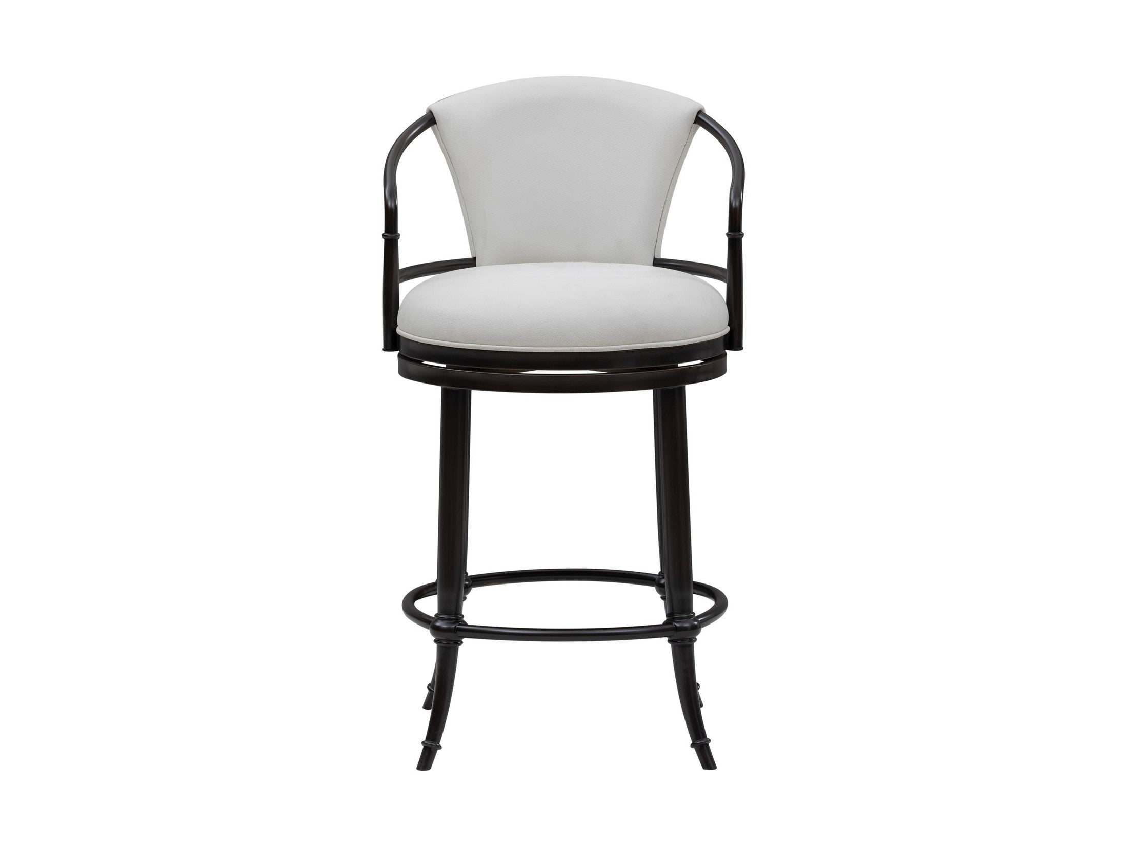Otis - Upholstered Swivel Counter Height Barstool