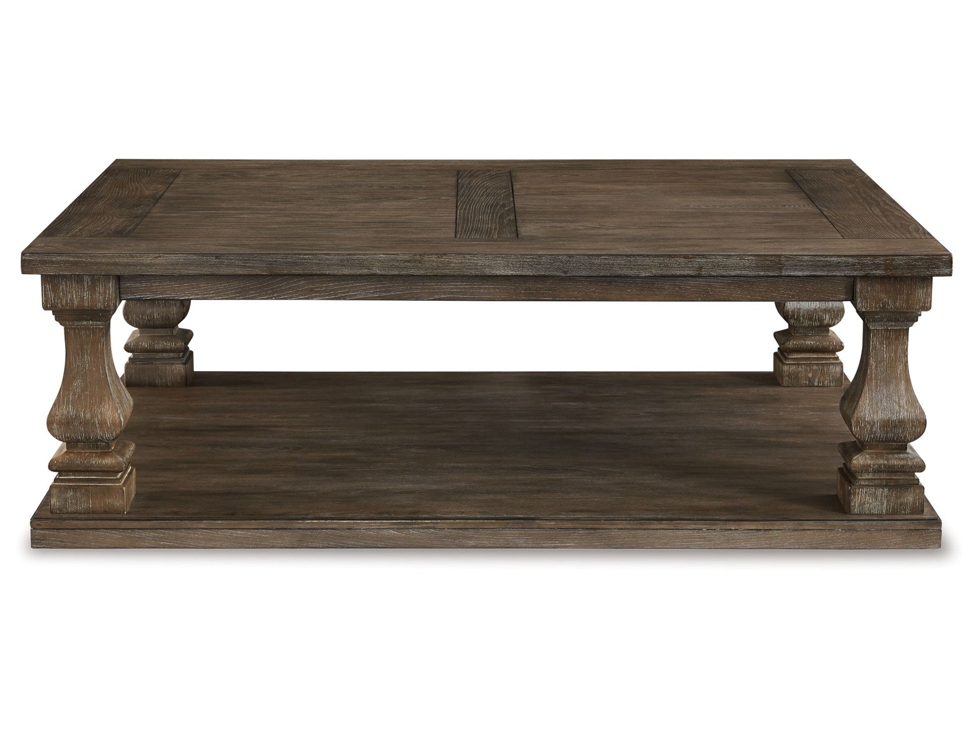Johnelle - Rectangular Cocktail Table - Gray