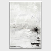 Silence II - 40" x 60" Painting Art by Buddy Whitlock - White