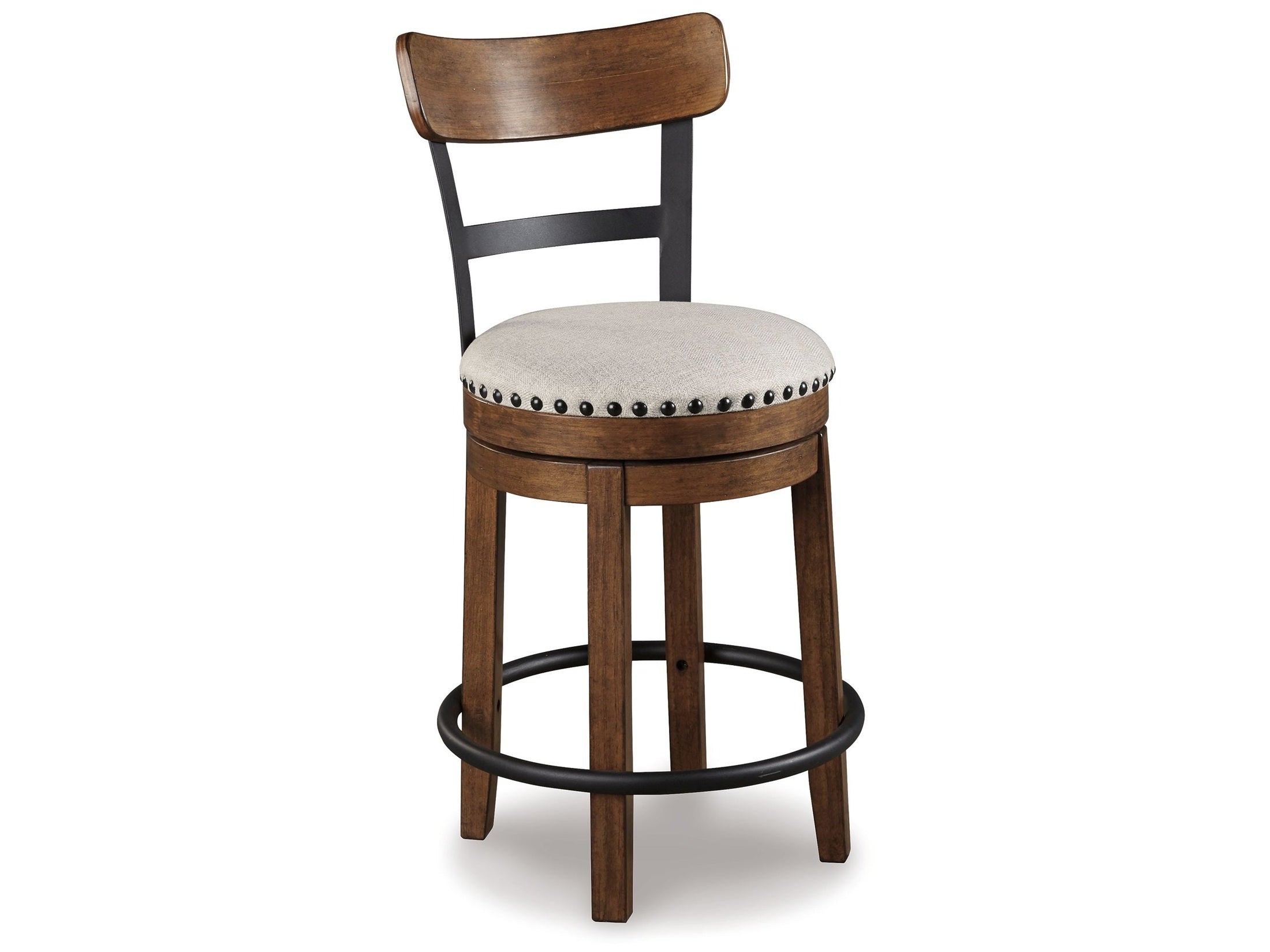 Valebeck - Full Back Swivel Stool