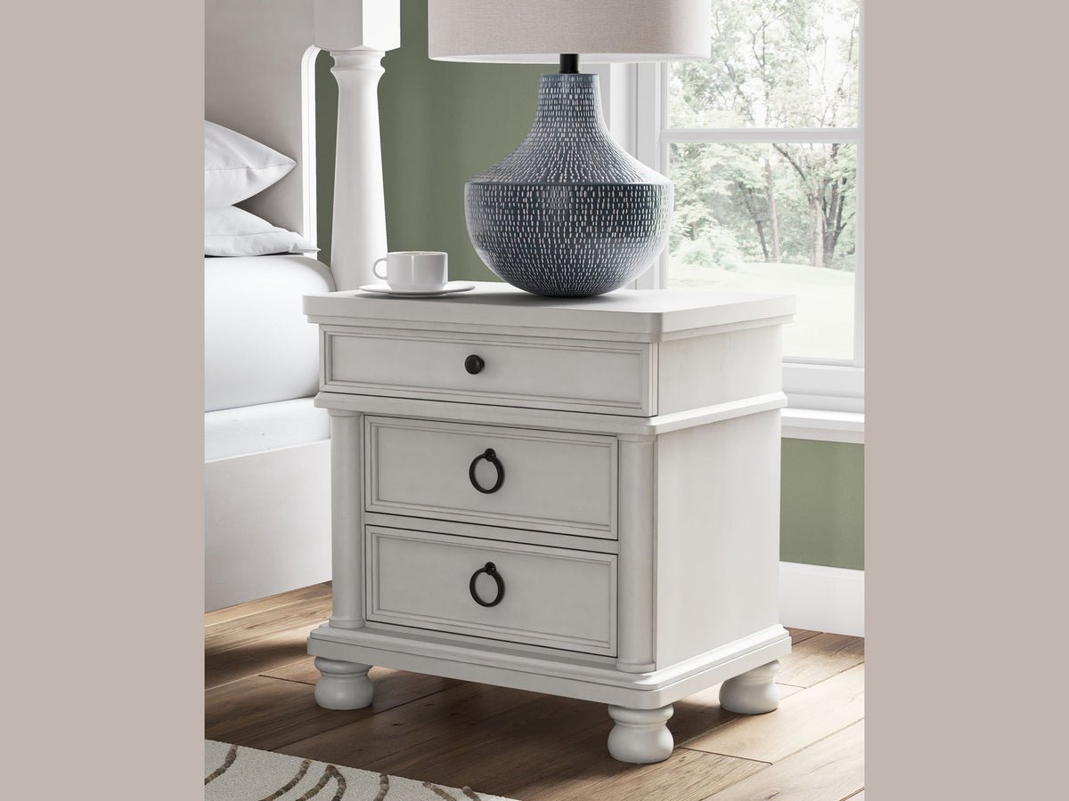 Rowlenstown - Three Drawer Night Stand