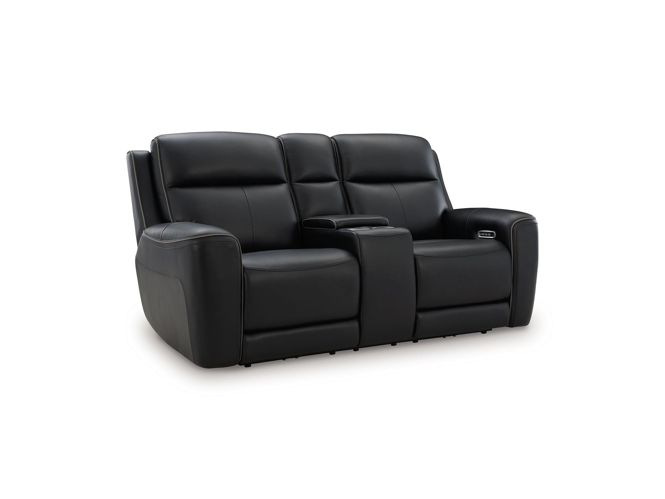 5Z-Comfort - Relaxation - Power Reclining Loveseat with Console / Adj Headrest