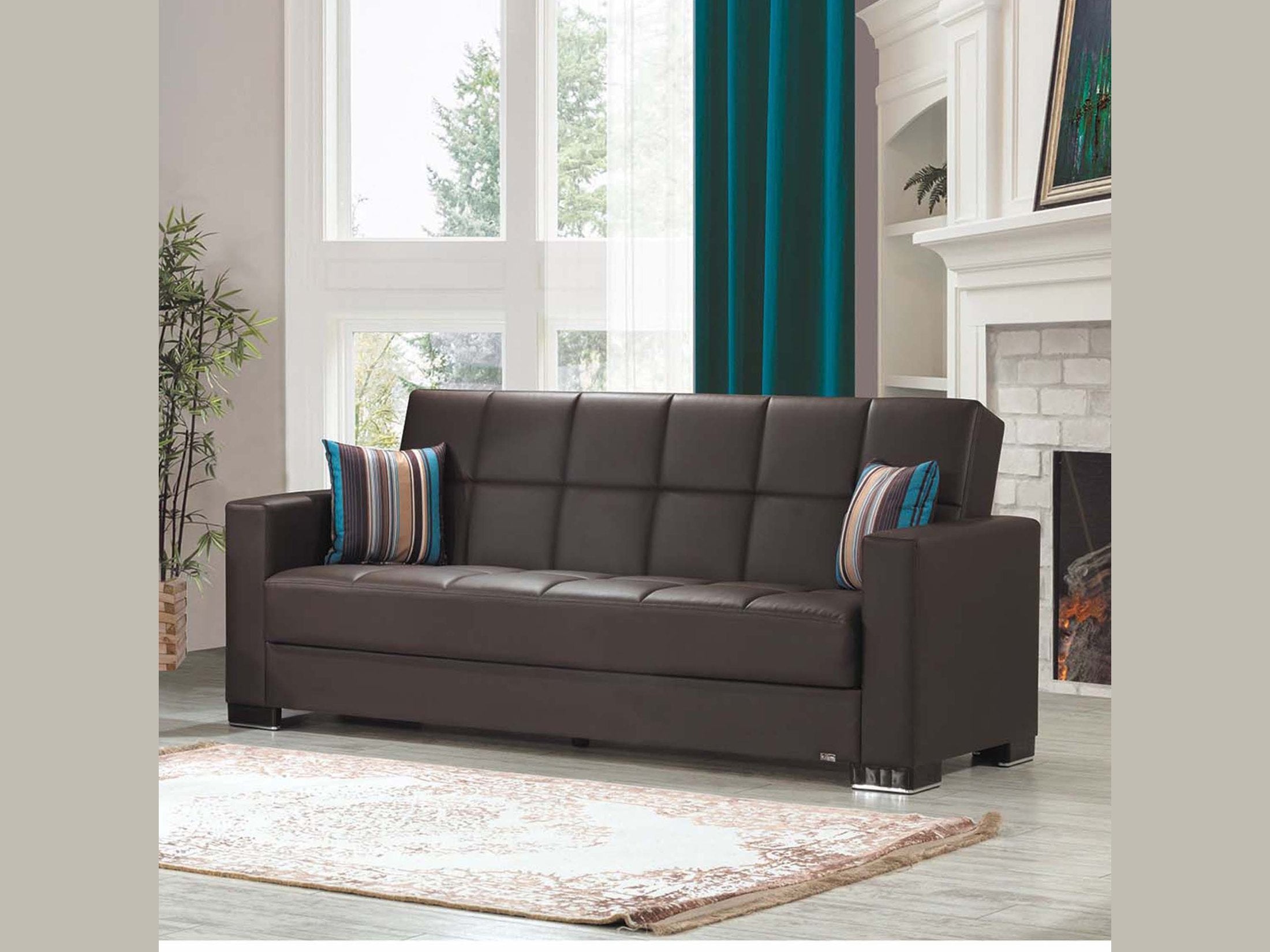Ottomanson Armada - Upholstered Convertible Sofabed With Storage