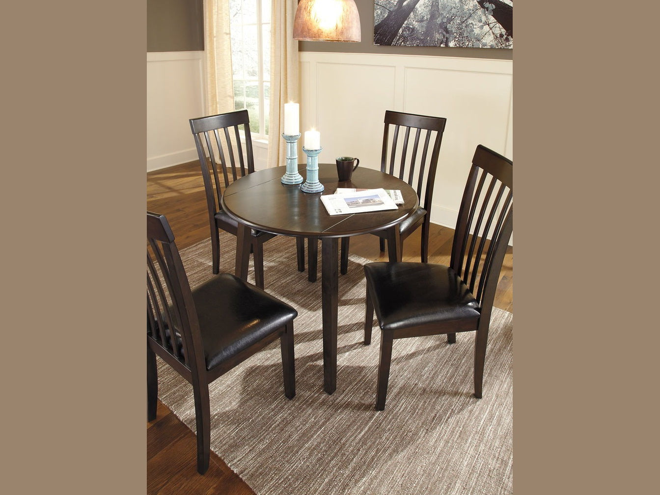 Hammis - Round Dining Table Set