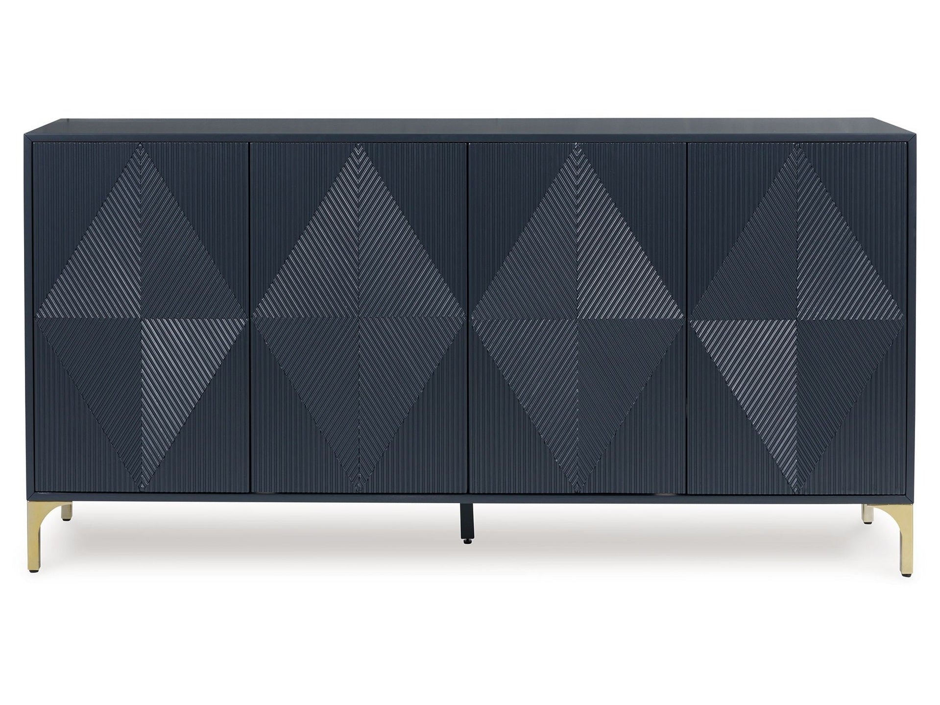 Loirwick - Accent Cabinet - Dark Blue