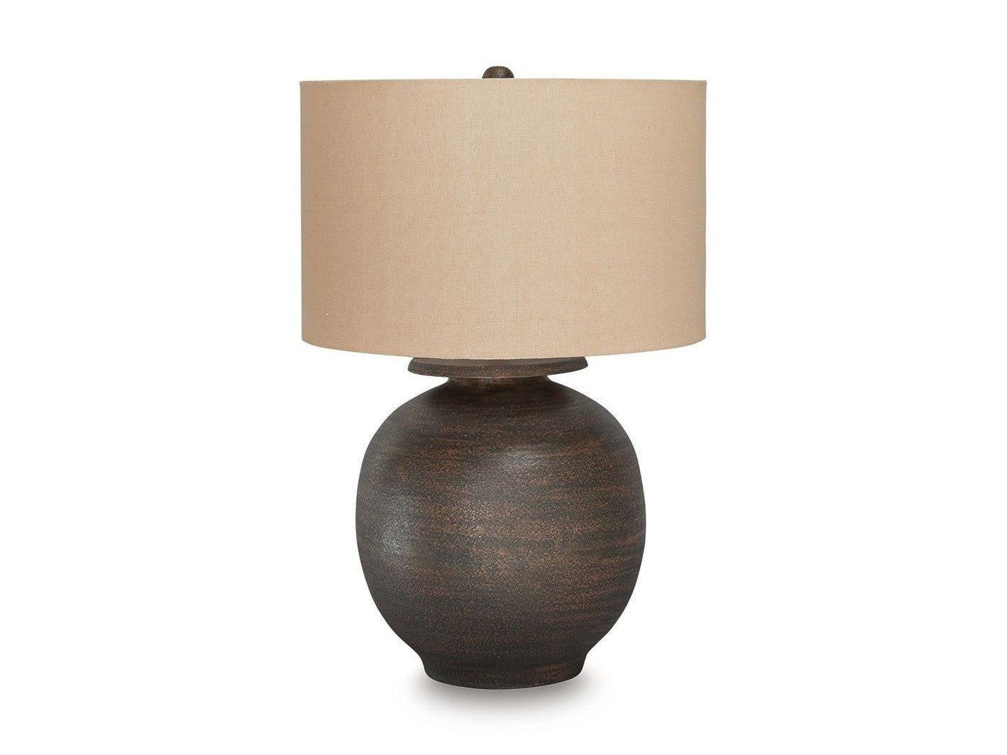 Carlenbury - Metal Table Lamp - Antique Brown