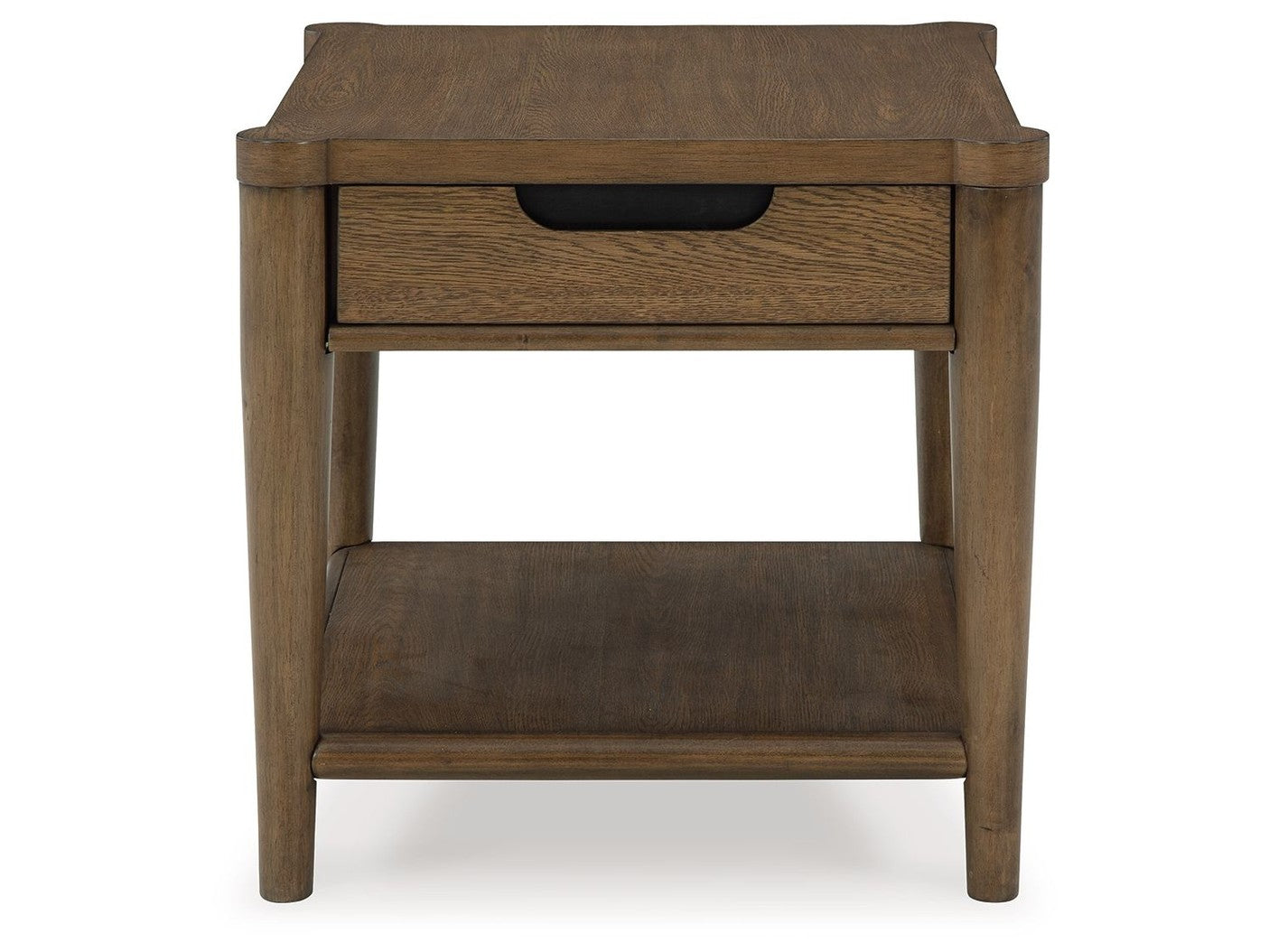 Roanhowe - Rectangular End Table - Brown