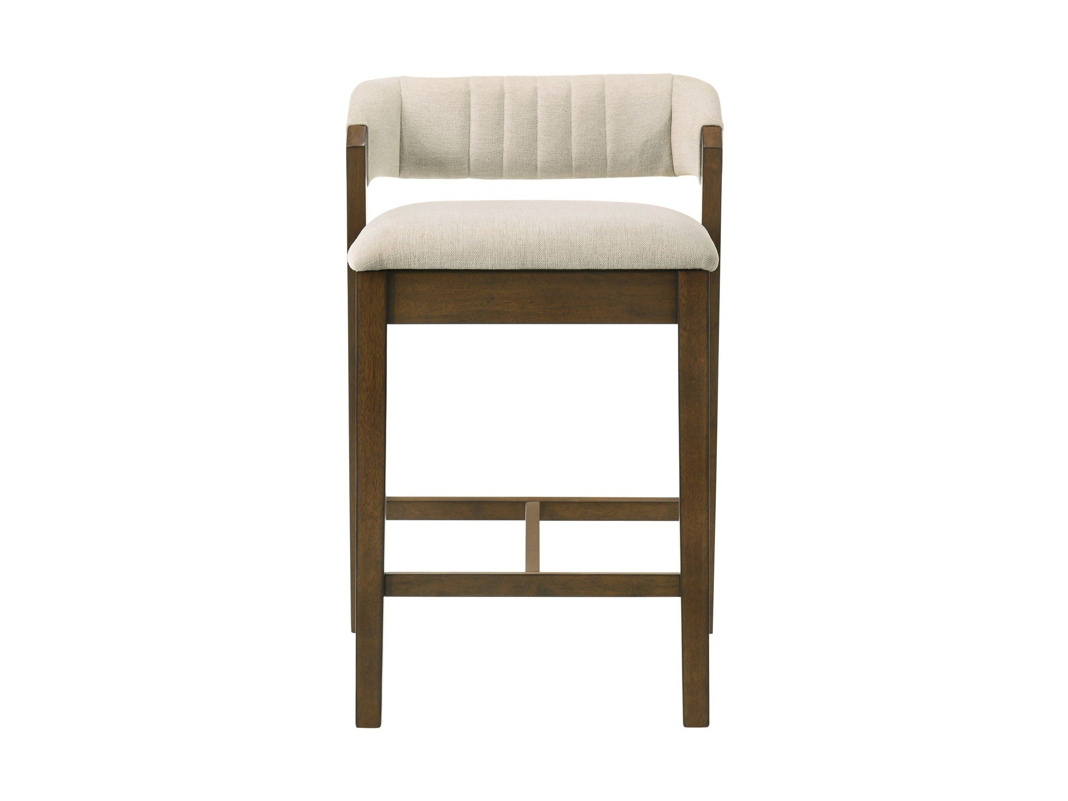 Landyn - 26" Sepia Brown Counter Height Rubberwood Barstool
