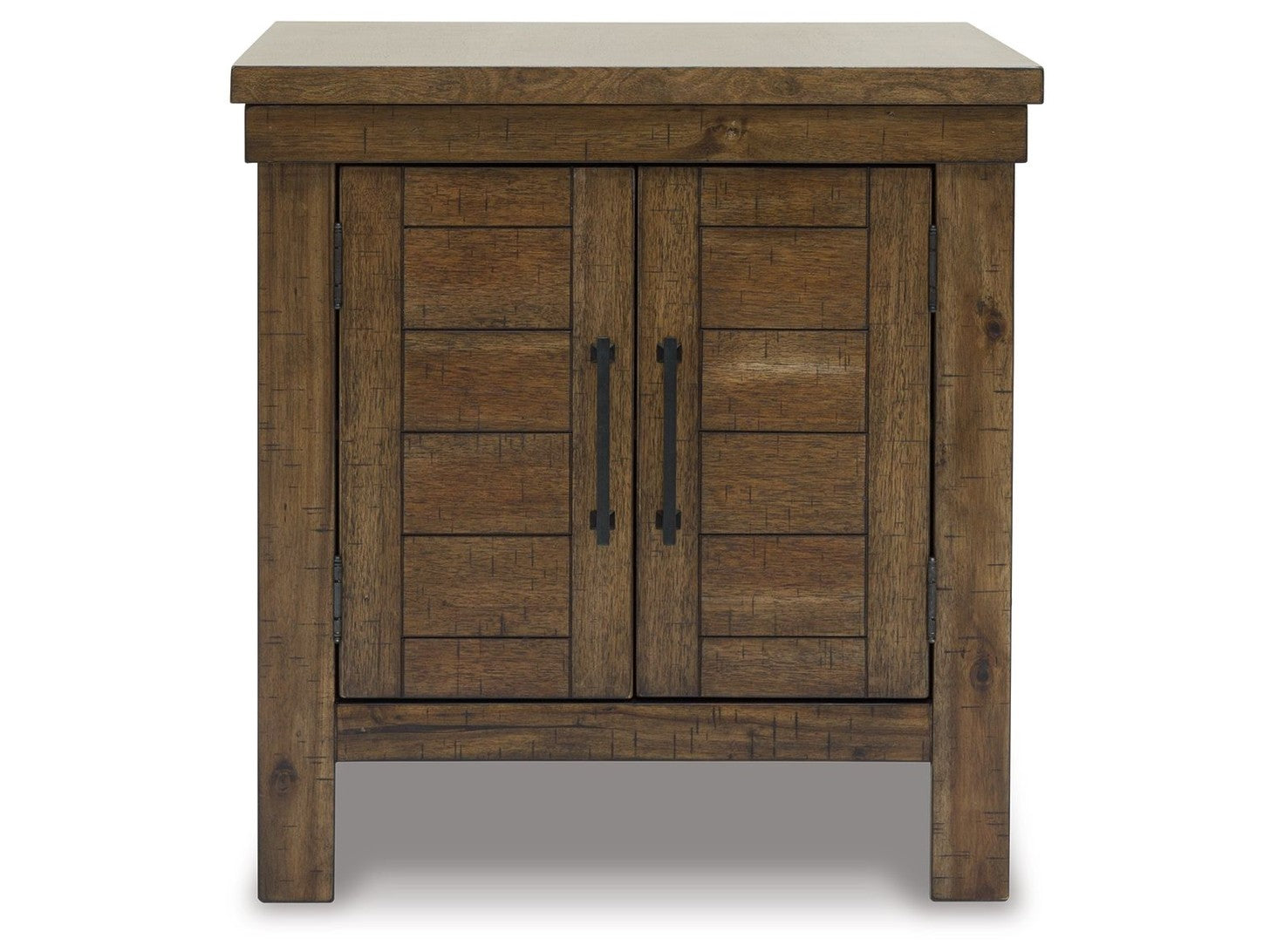 Moriville - Rectangular End Table - Grayish Brown