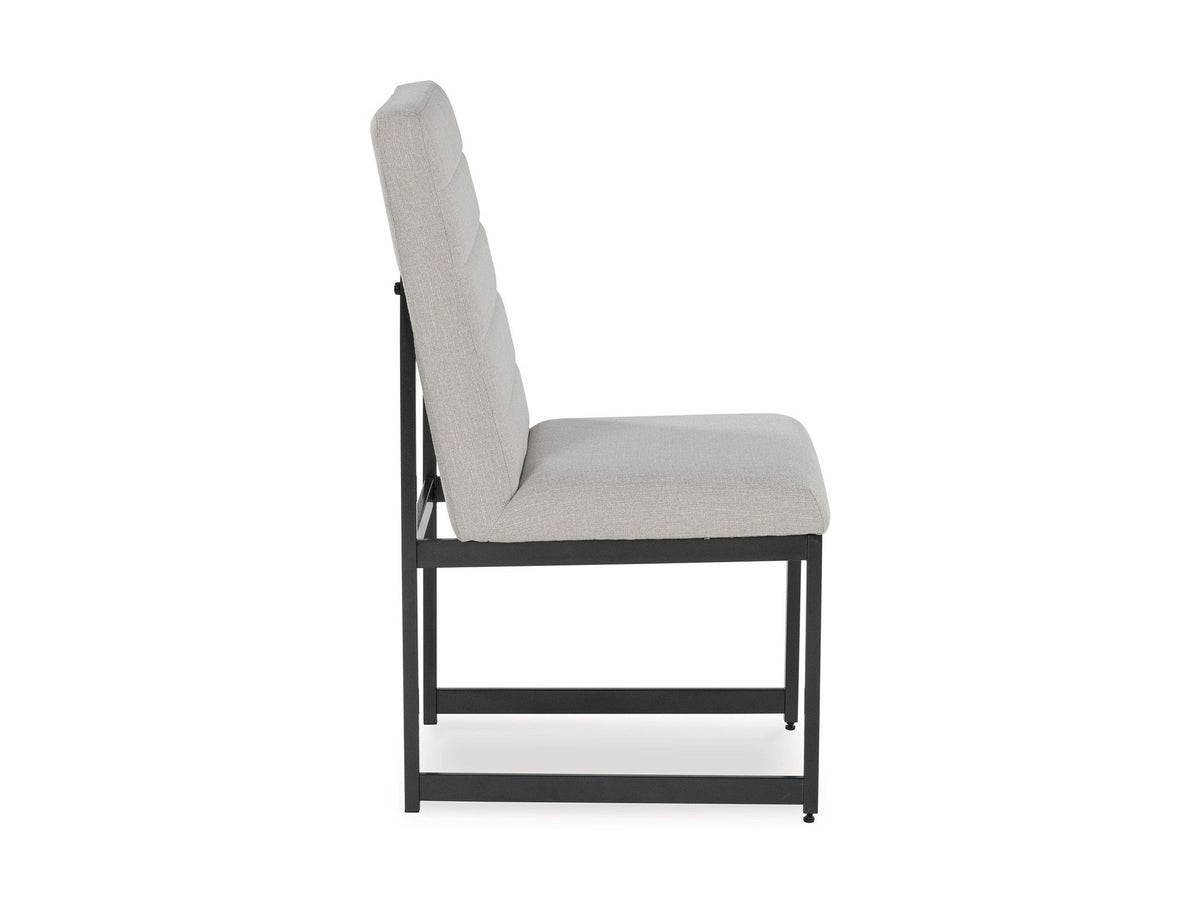 Tomtyn - Dining Upholstered Side Chair (Set of 2) - Light Brown