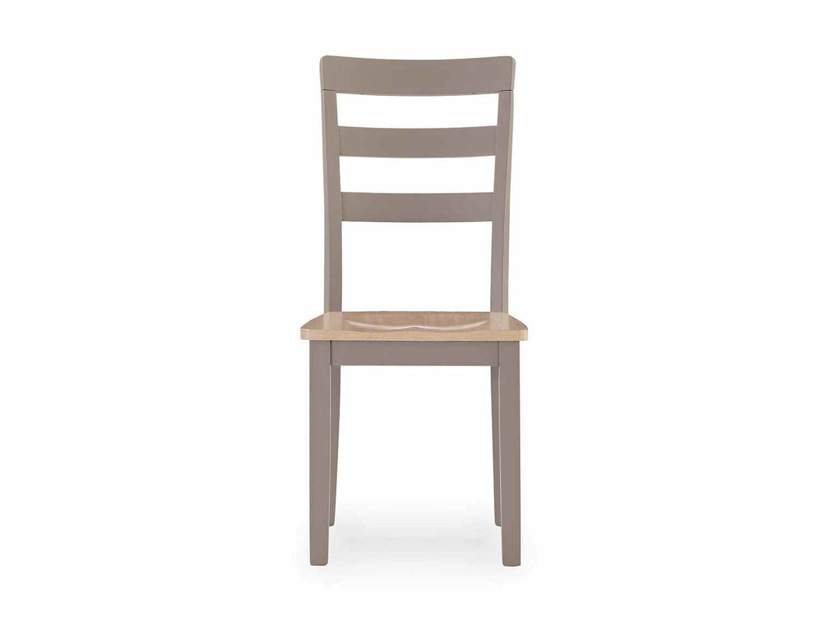 Harperfeld - Dining Room Side Chair (Set of 2) - Natural / Gray
