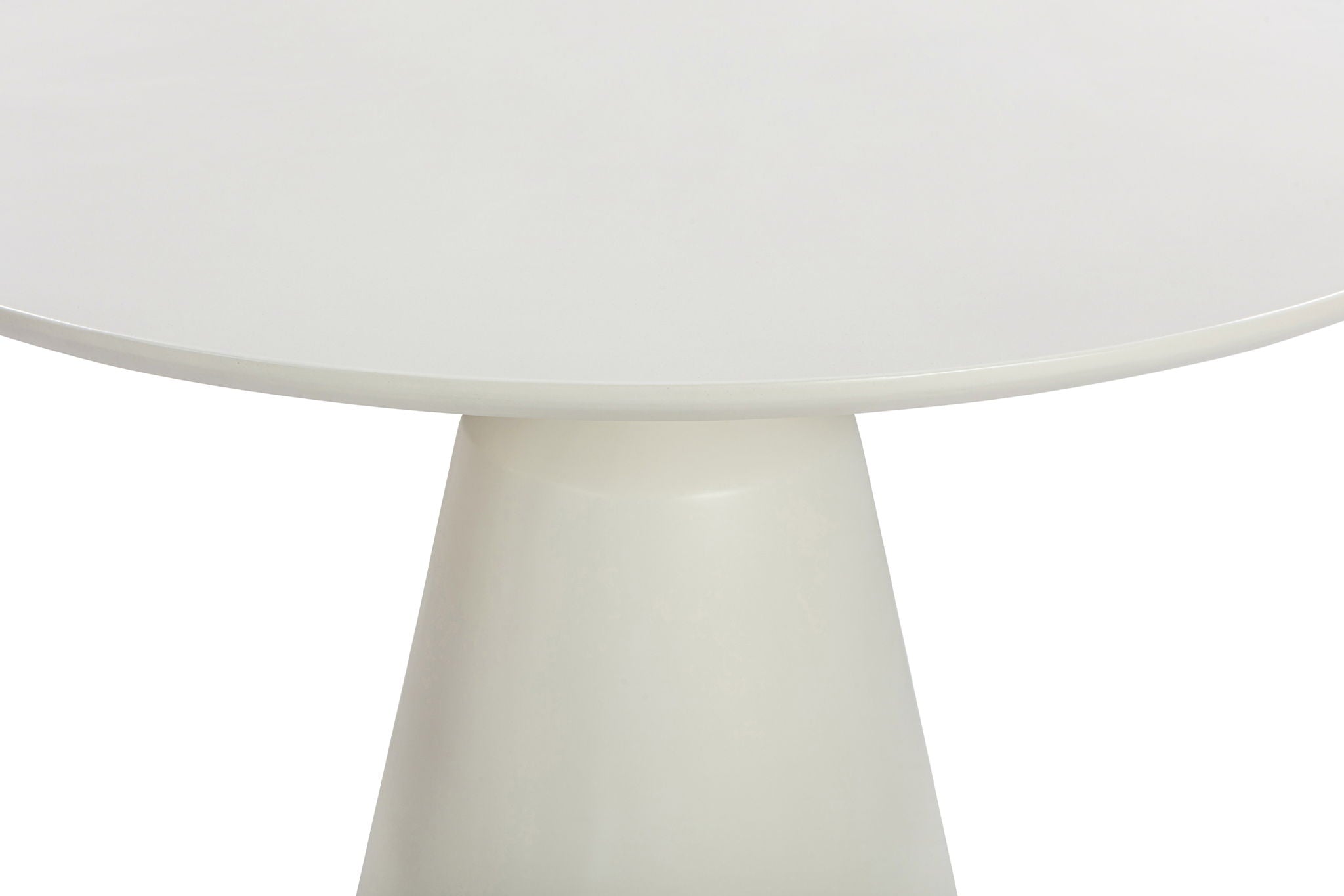 Palea - Indoor Outdoor Dining Table - White Concrete Finish