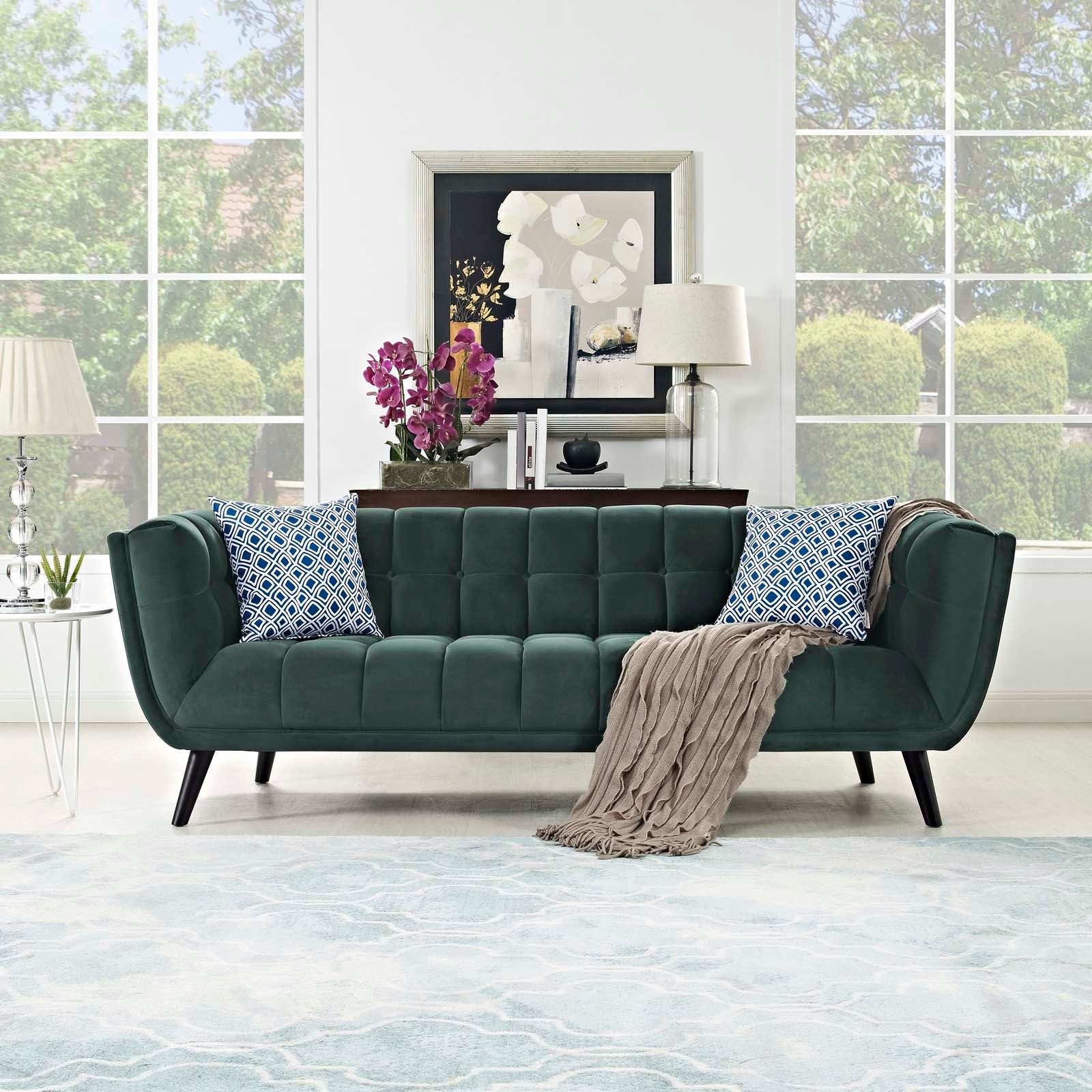 Modway Bestow Performance Velvet Sofa