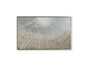 Waldard - Wall Art - Gray / Taupe / White
