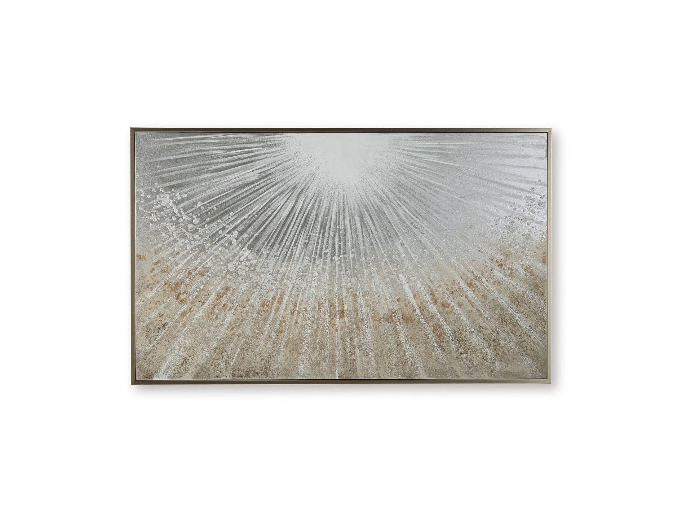 Waldard - Wall Art - Gray / Taupe / White