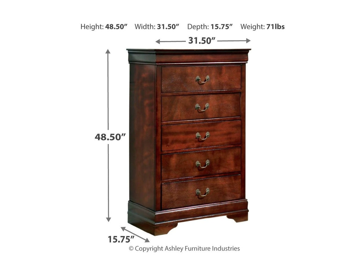 Alisdair - Chest - Reddish Brown
