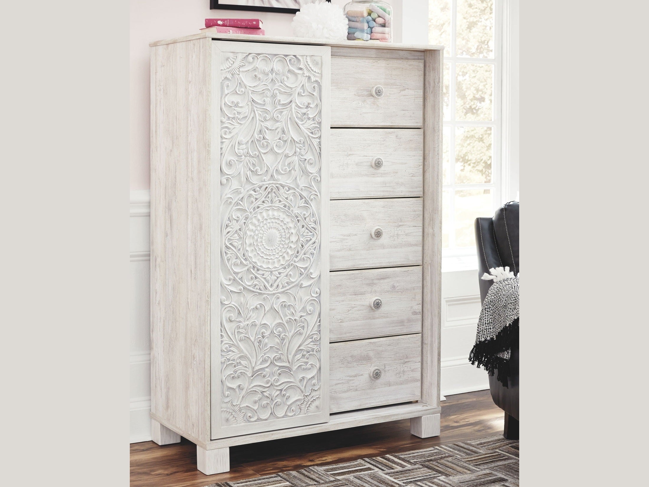 Paxberry - Dressing Chest - Whitewash