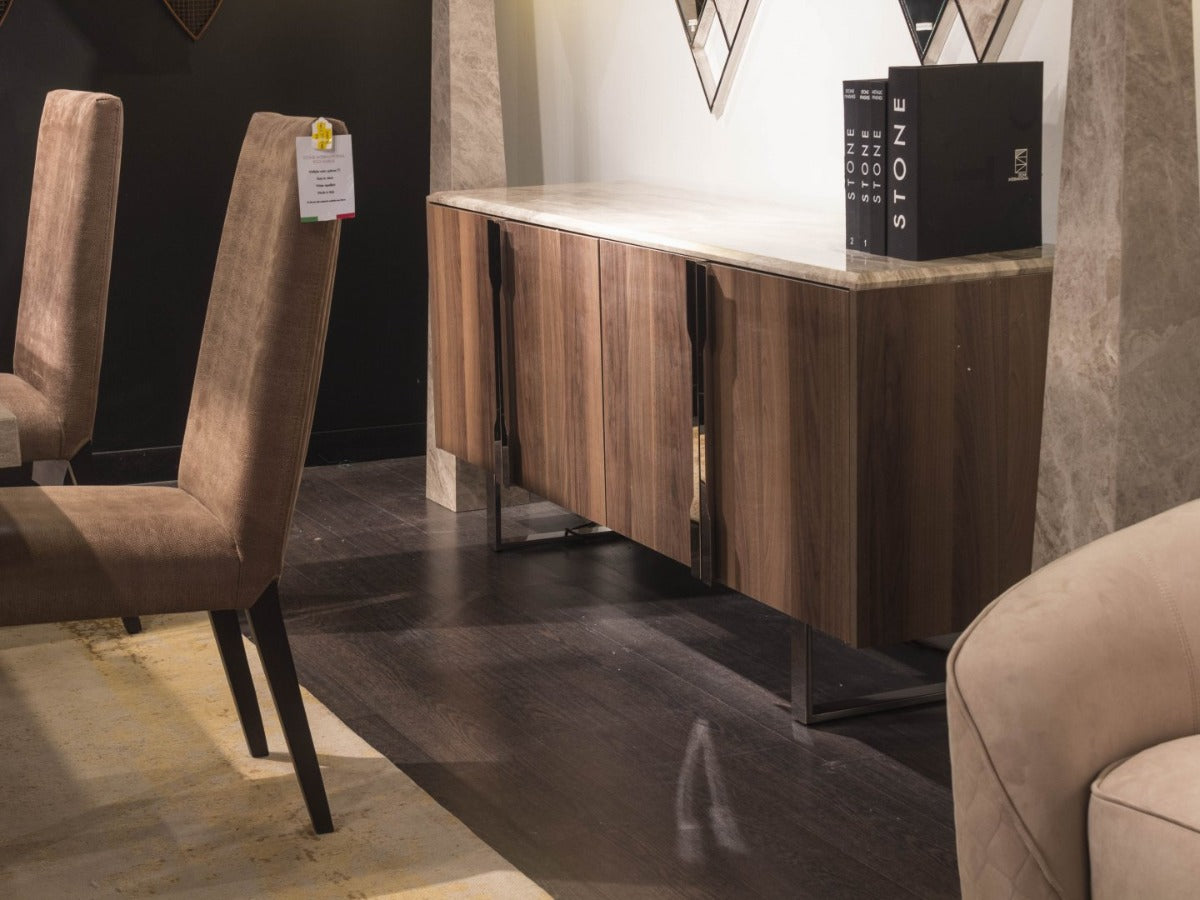 Stone International Diamond Wood 4-Door Buffet