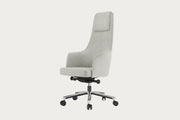 Bolo 3532 office chair in Oatmeal fabric with high backrest on a white background.