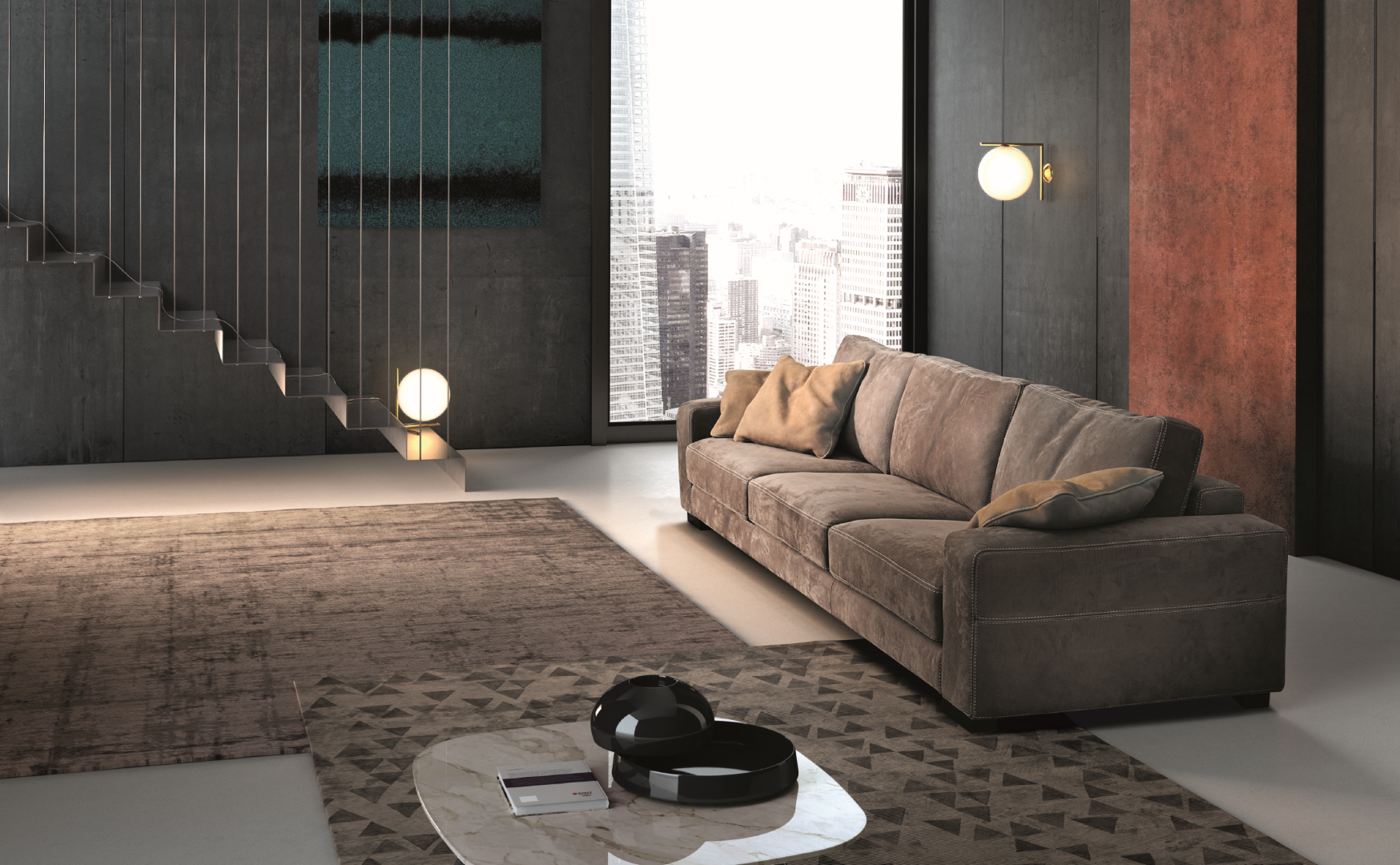 Gamma Arredamenti Bond Sofa