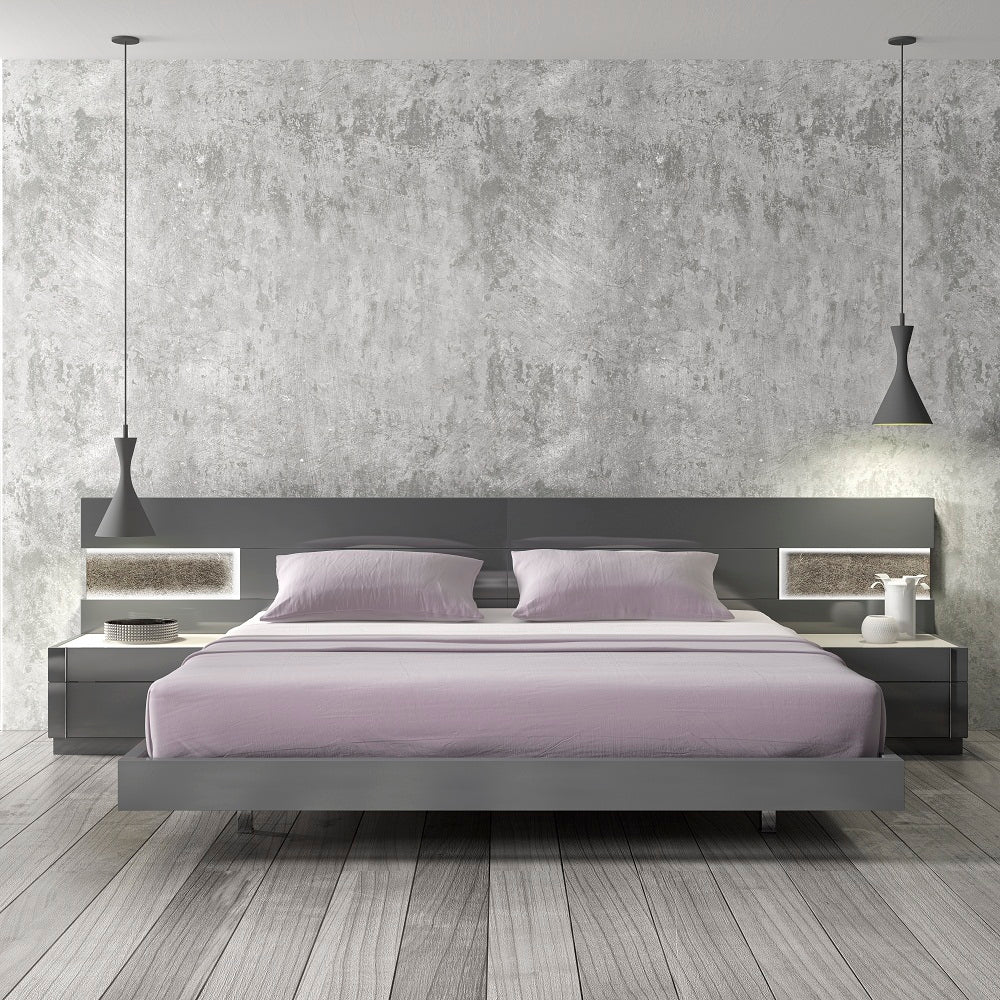 Braga Modern Platform Bed